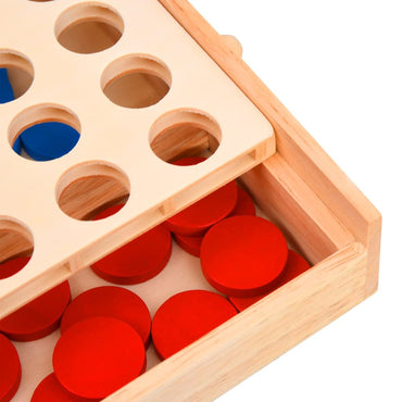 Jeu 4 en ligne Puissance 4 en Bois