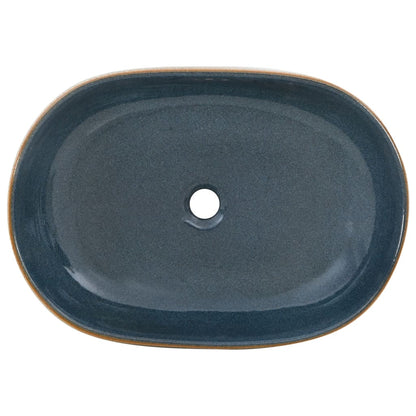 Boka Turquoise oval pose basin