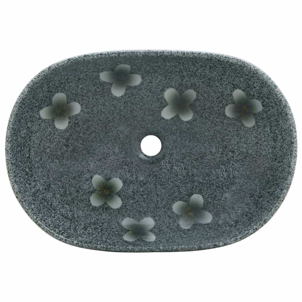 Boka Turquoise oval pose basin