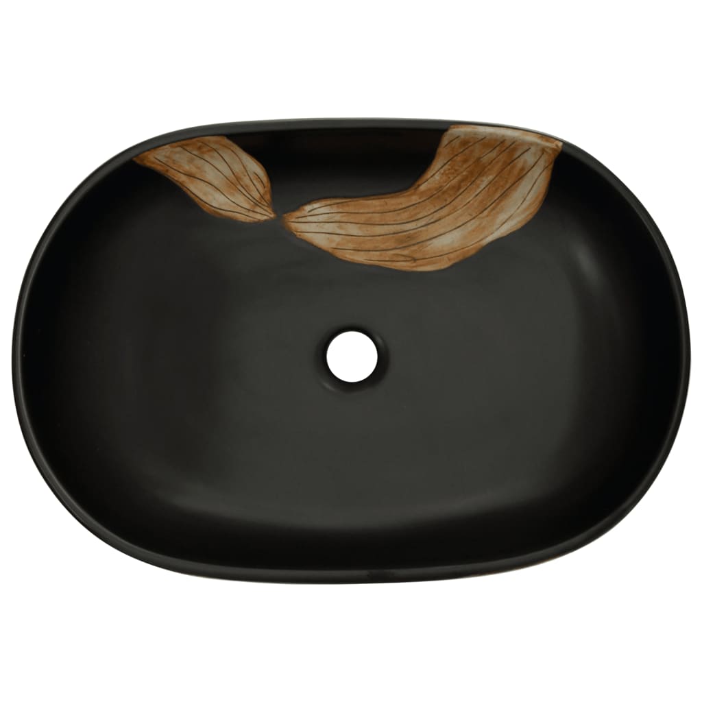 Boka ceramic oval pose basin