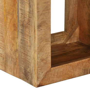 Tabouret 40x30x40cm Bois de manguier CUBE