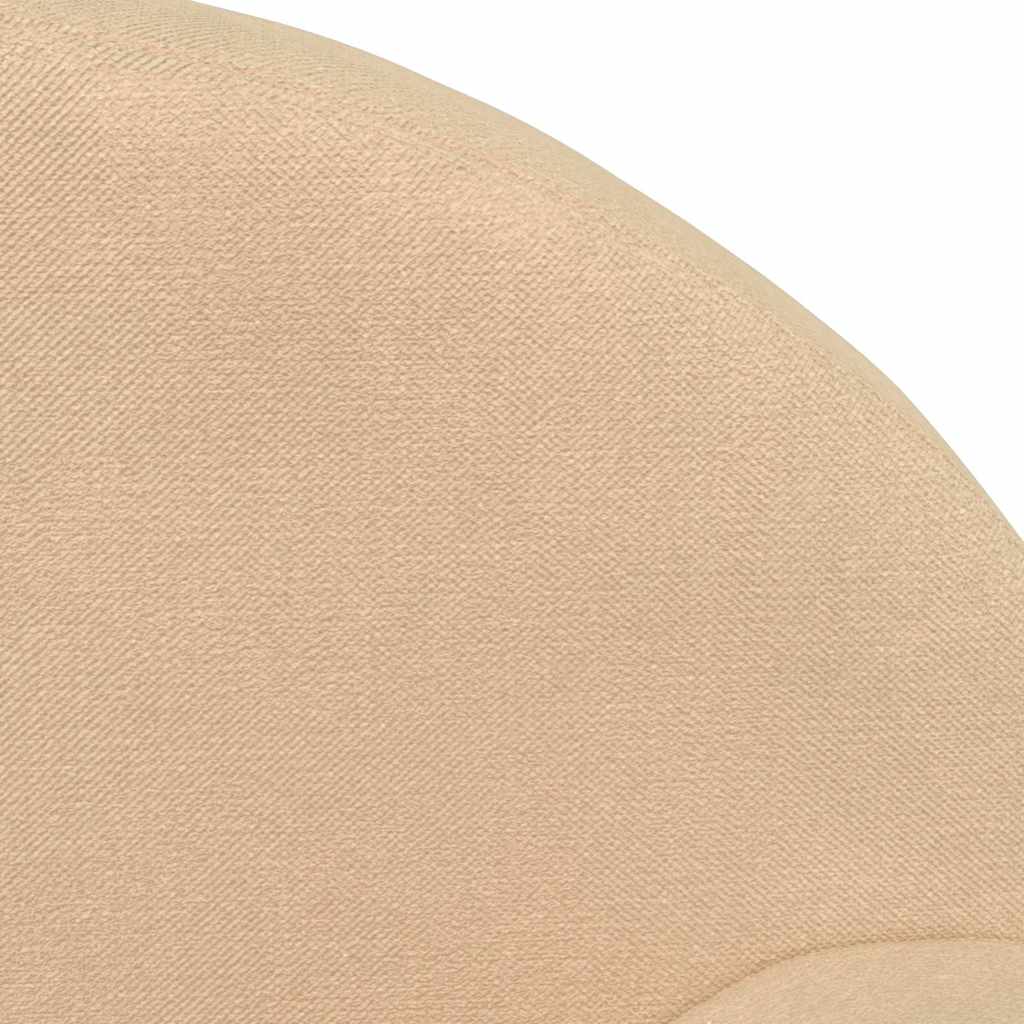 Canapé pour enfant velours Crème