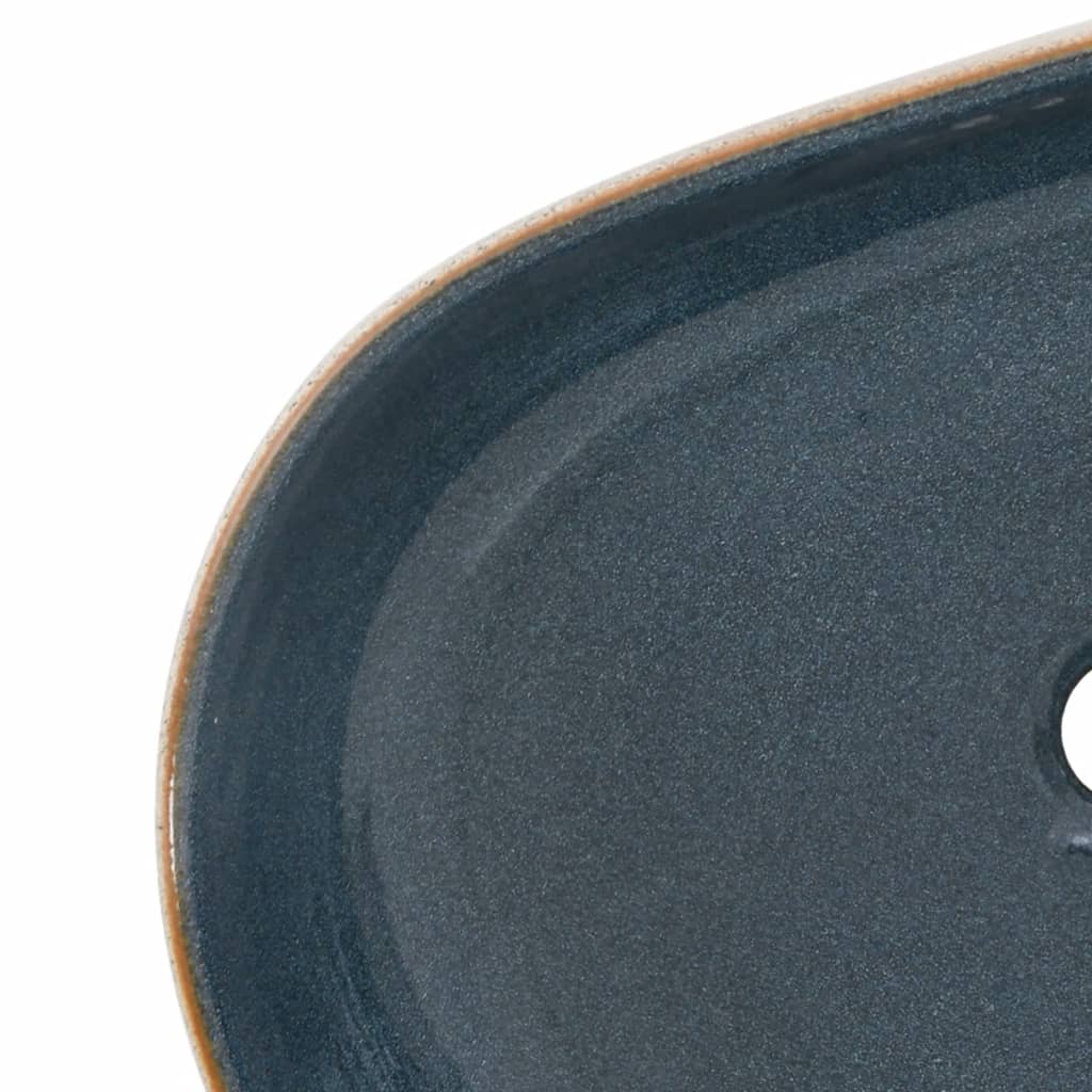 Boka Turquoise oval pose basin