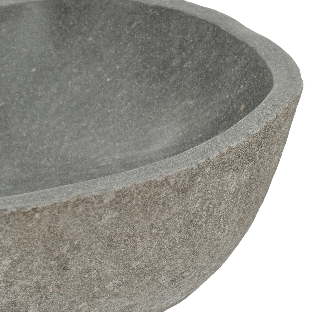 Ovala ovala riverstone basin