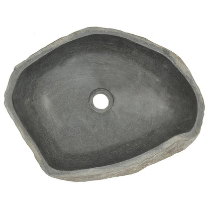 Ovala ovala riverstone basin