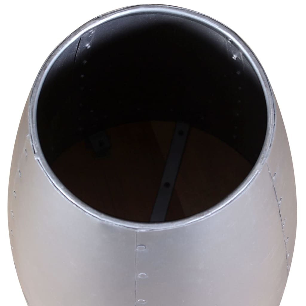 Tabouret aviateur Bois de récupération massif