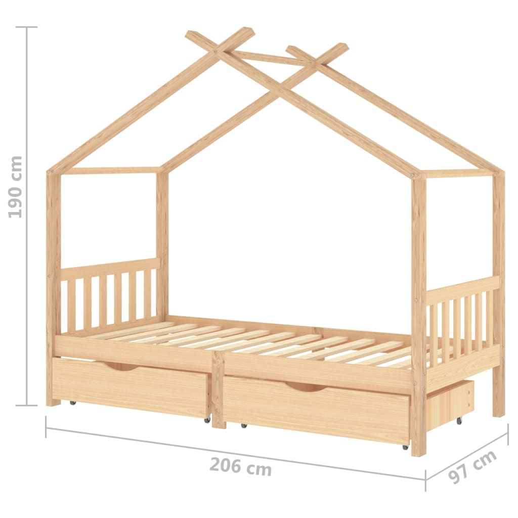 Victor cabin bed with drawer