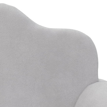 Canapé pour enfant velours Gris