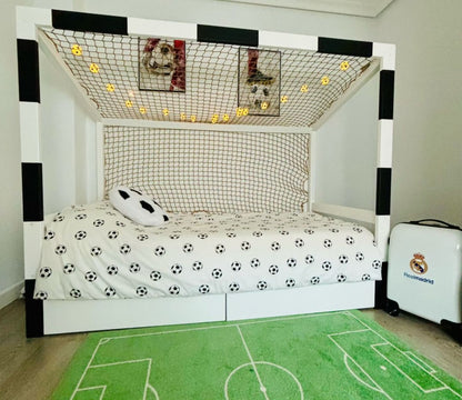 Lit enfant Cage de Football avec tiroir