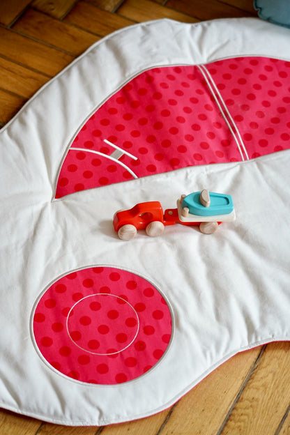 Soft carpet for children "jeans"