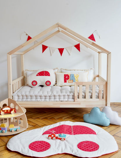 Soft carpet for children "jeans"