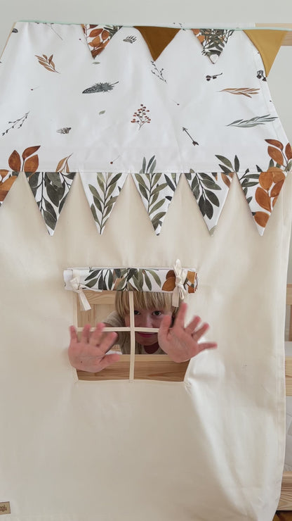 Curtain Cabin Authentic Cabin Retro