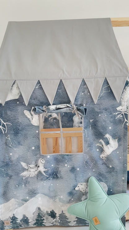 Curtain Cabin Authentic Cabin Retro
