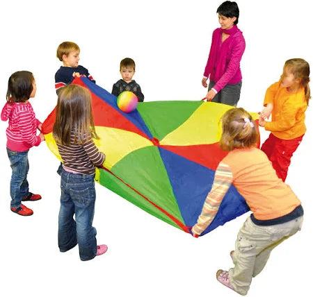 Parachute de jeu pour enfants Ø3,5 m tissu