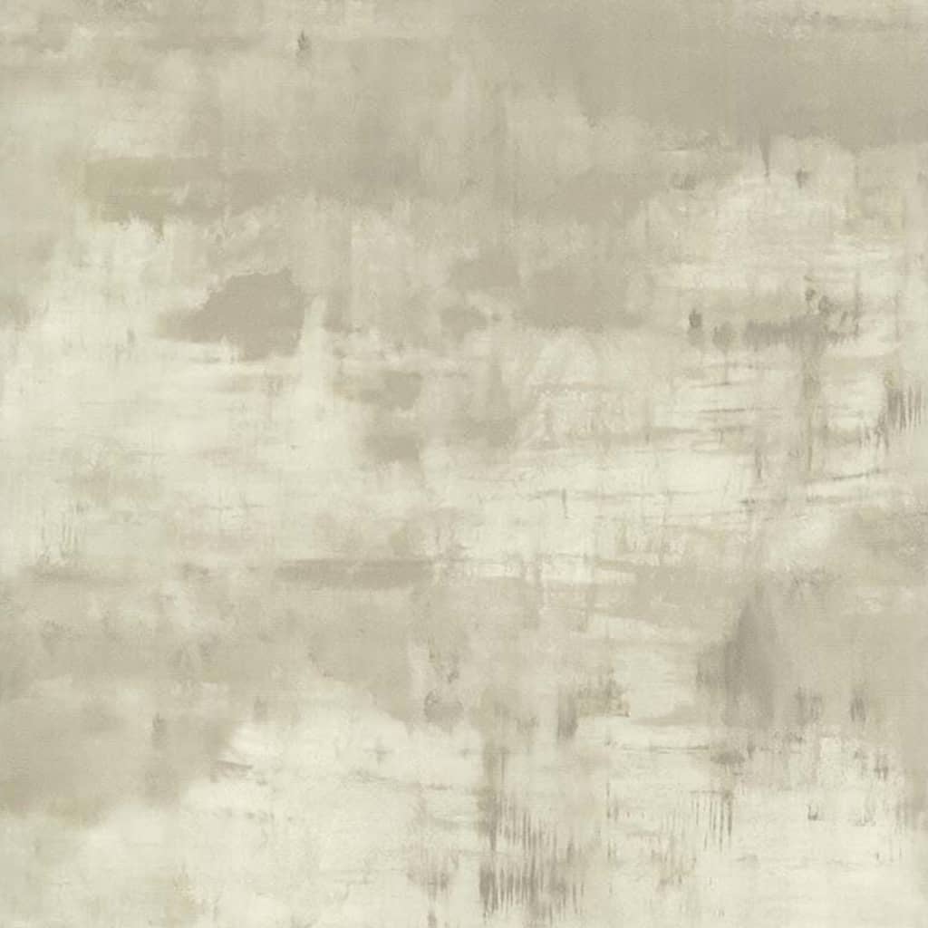 couleurs & matières Papier peint Scratchy Clouds Gris et vert