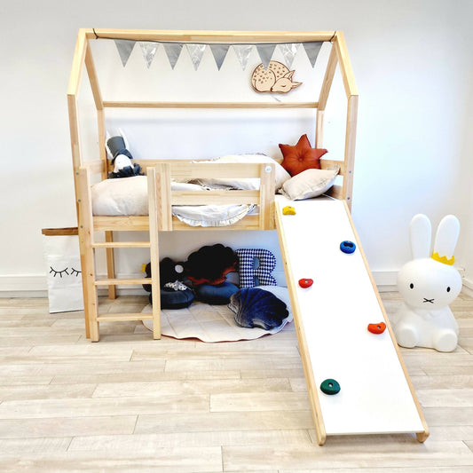 Cama de cabina con escalada