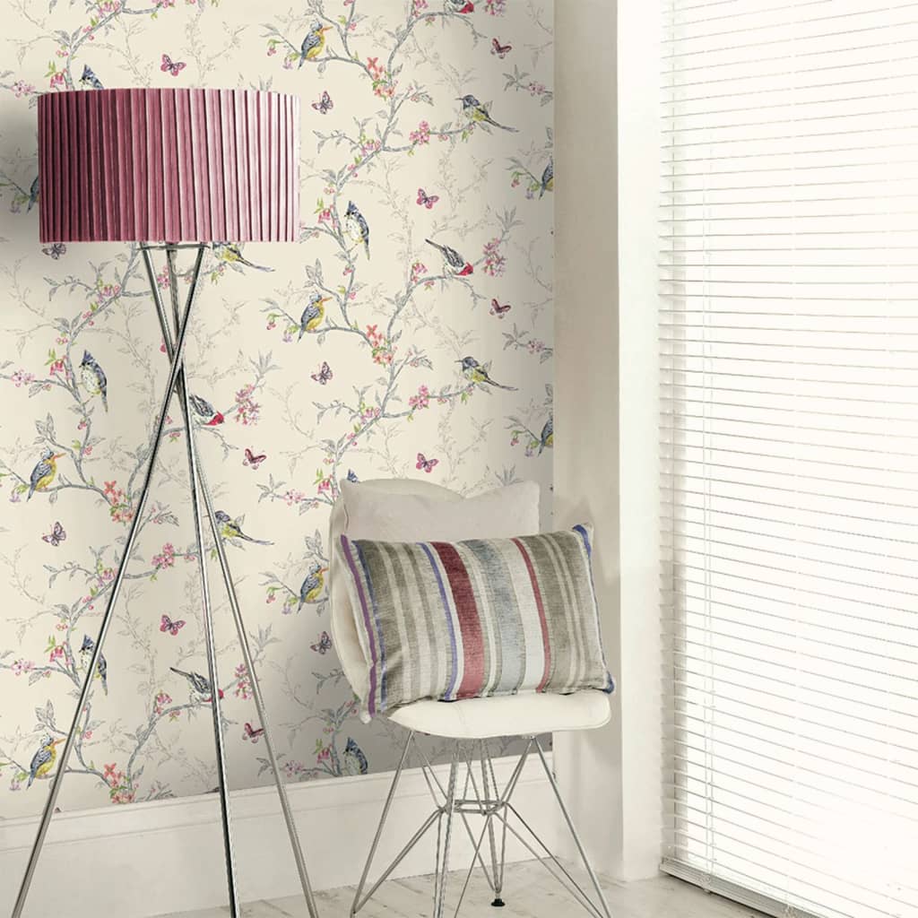 DUTCH WALLCOVERINGS Papier peint Phoebe Beige