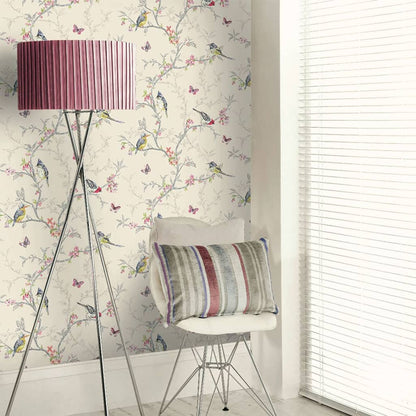 DUTCH WALLCOVERINGS Papier peint Phoebe Beige