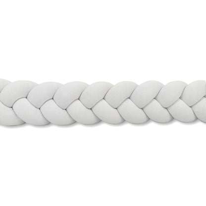 Pára -choque trançado branco