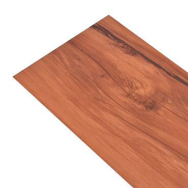 Planche de plancher PVC autoadhésif 5,02 m² 2 mm Orme naturel