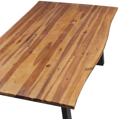 Table à manger ORIGINE 200cm Bois d'acacia massif
