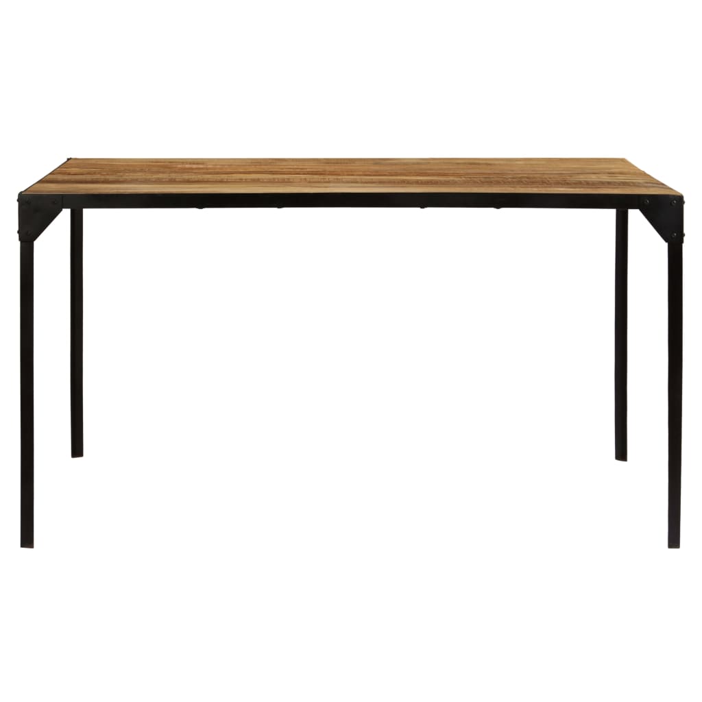 Table à manger Carrée 140x140cm Bois de manguier massif