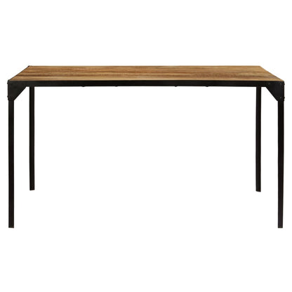 Table à manger Carrée 140x140cm Bois de manguier massif