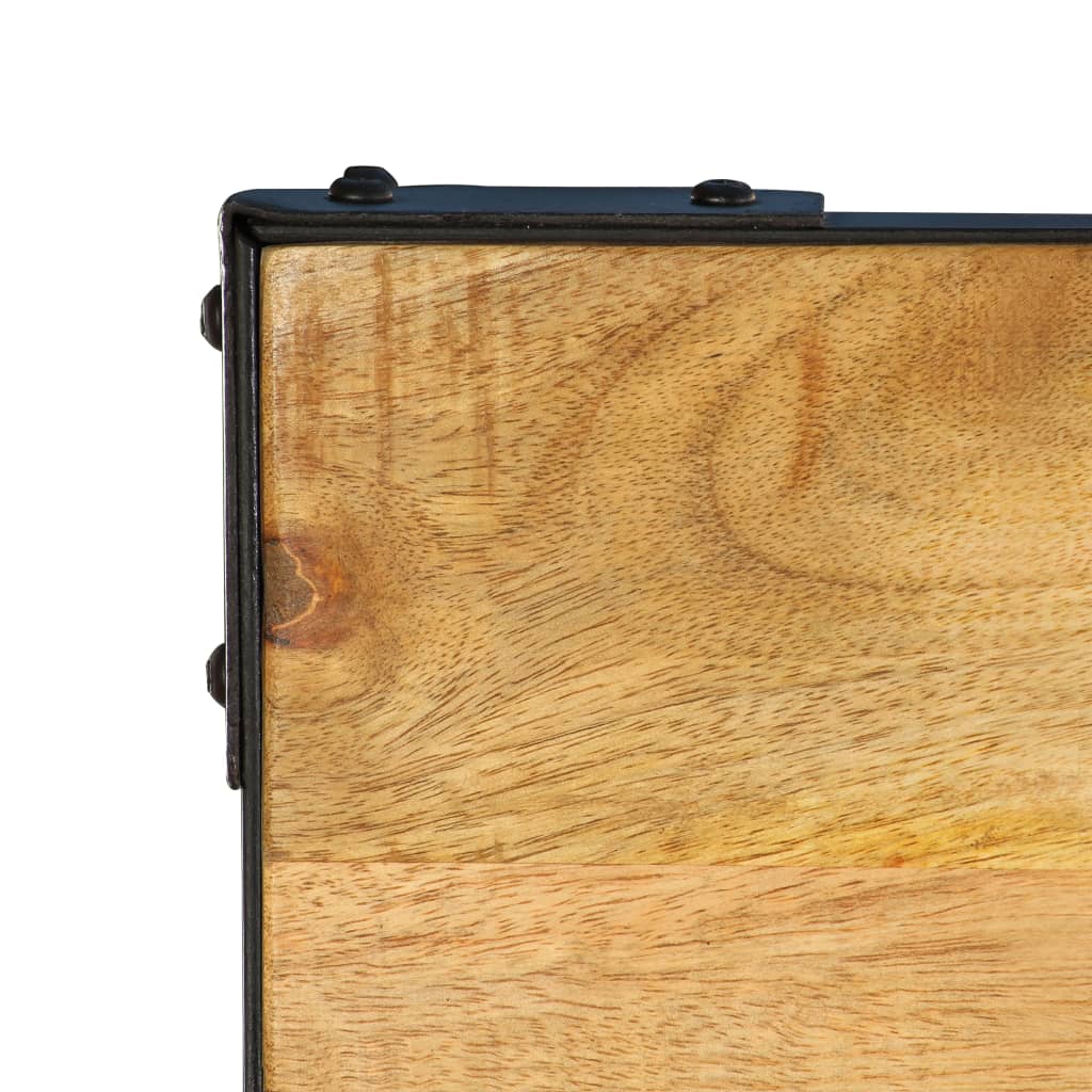 Table à manger Carrée 140x140cm Bois de manguier massif