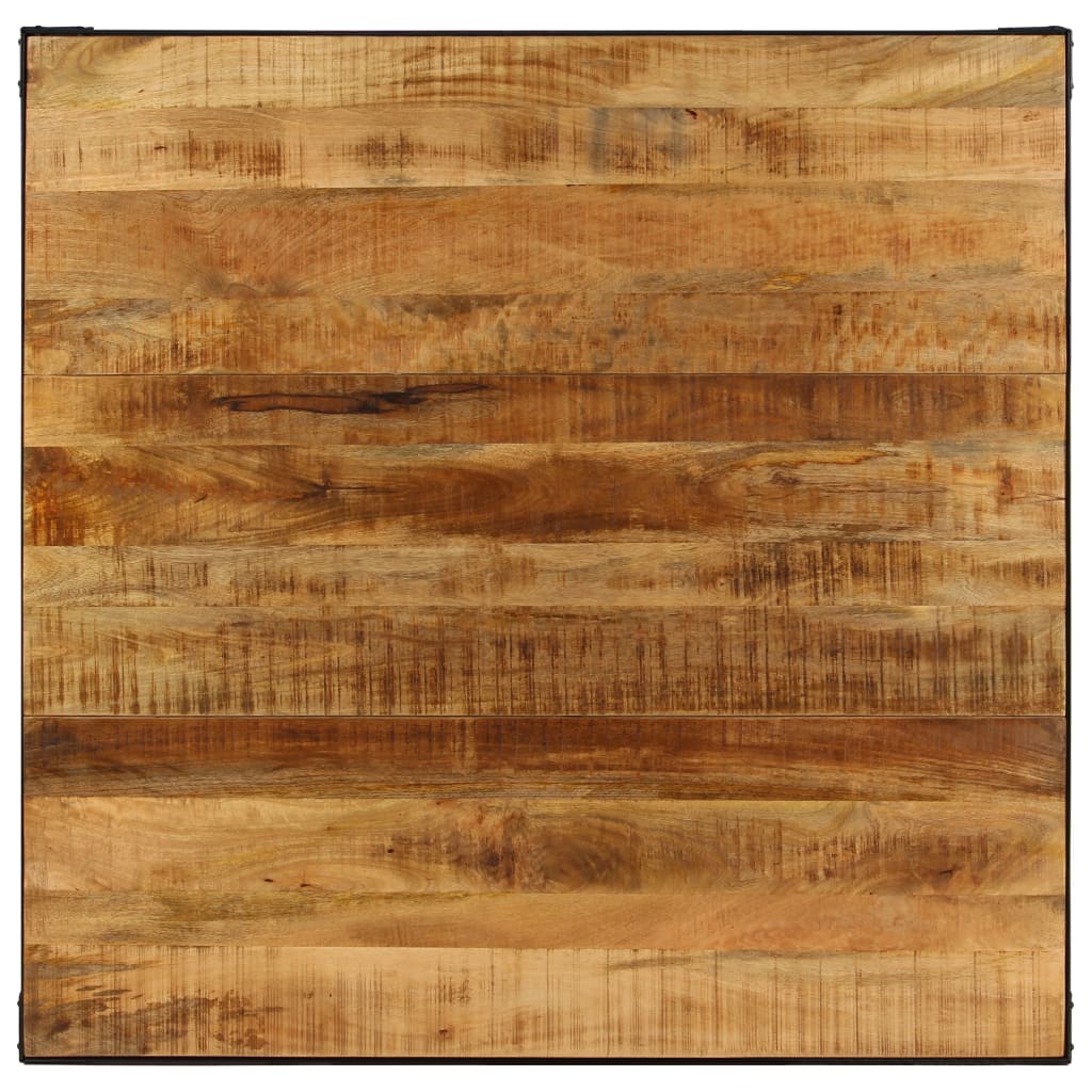 Table à manger Carrée 140x140cm Bois de manguier massif