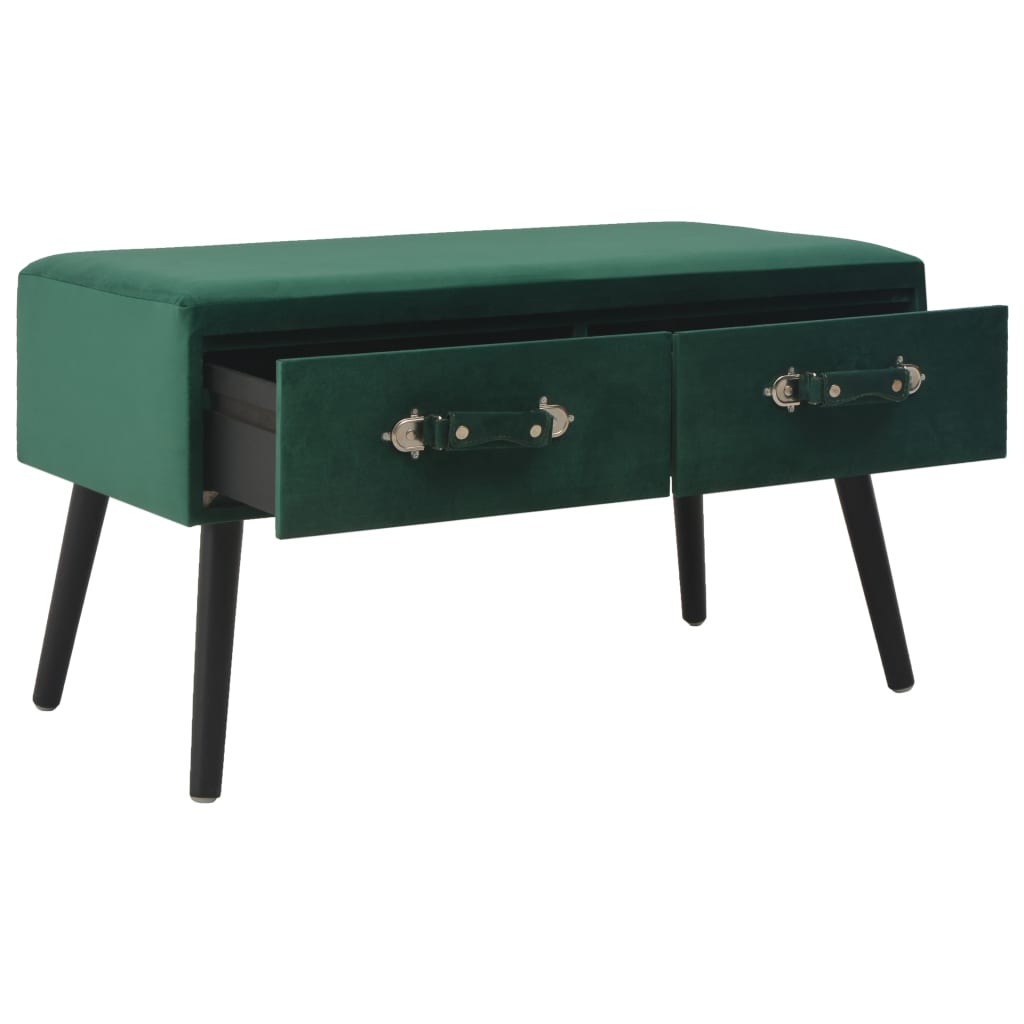 Table basse Vert Velours RETRO