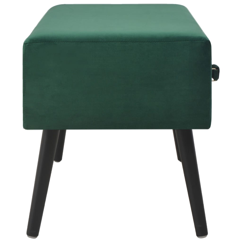 Table basse Vert Velours RETRO