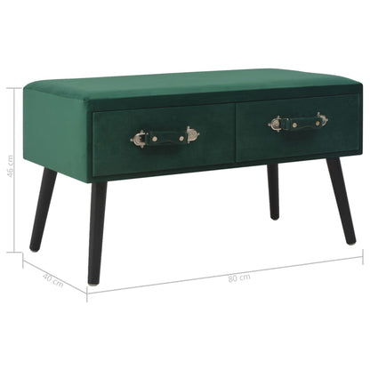 Table basse Vert Velours RETRO
