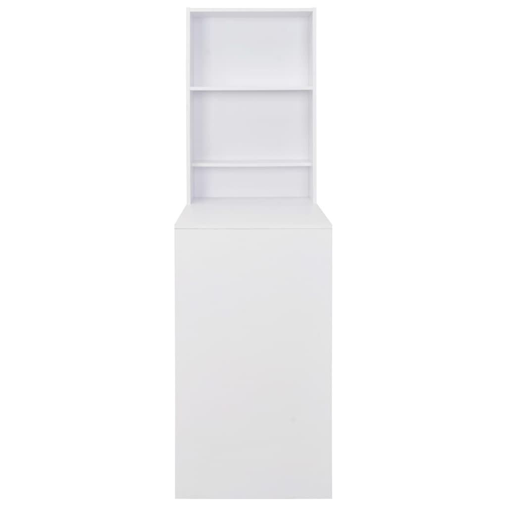 Bar table with white cabinet 115 x 59 x 200 cm