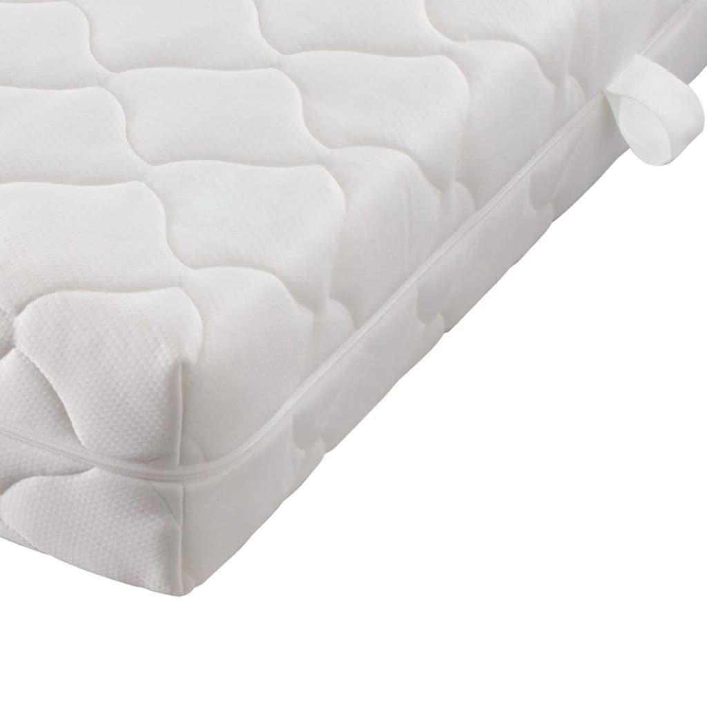 Matelas mousse déhoussable 180x200cm Epaisseur 17 cm