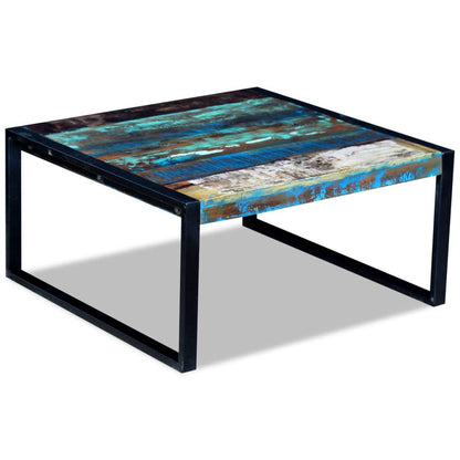 Table basse Bois de récupération massif 80cm