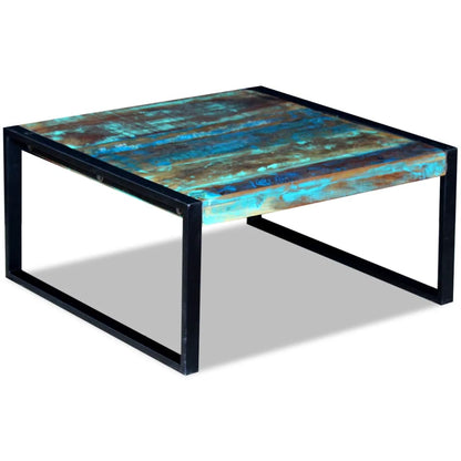 Table basse Bois de récupération massif 80cm
