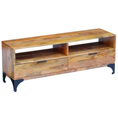 Meuble TV Bois de manguier 120 x 35 x 45 cm