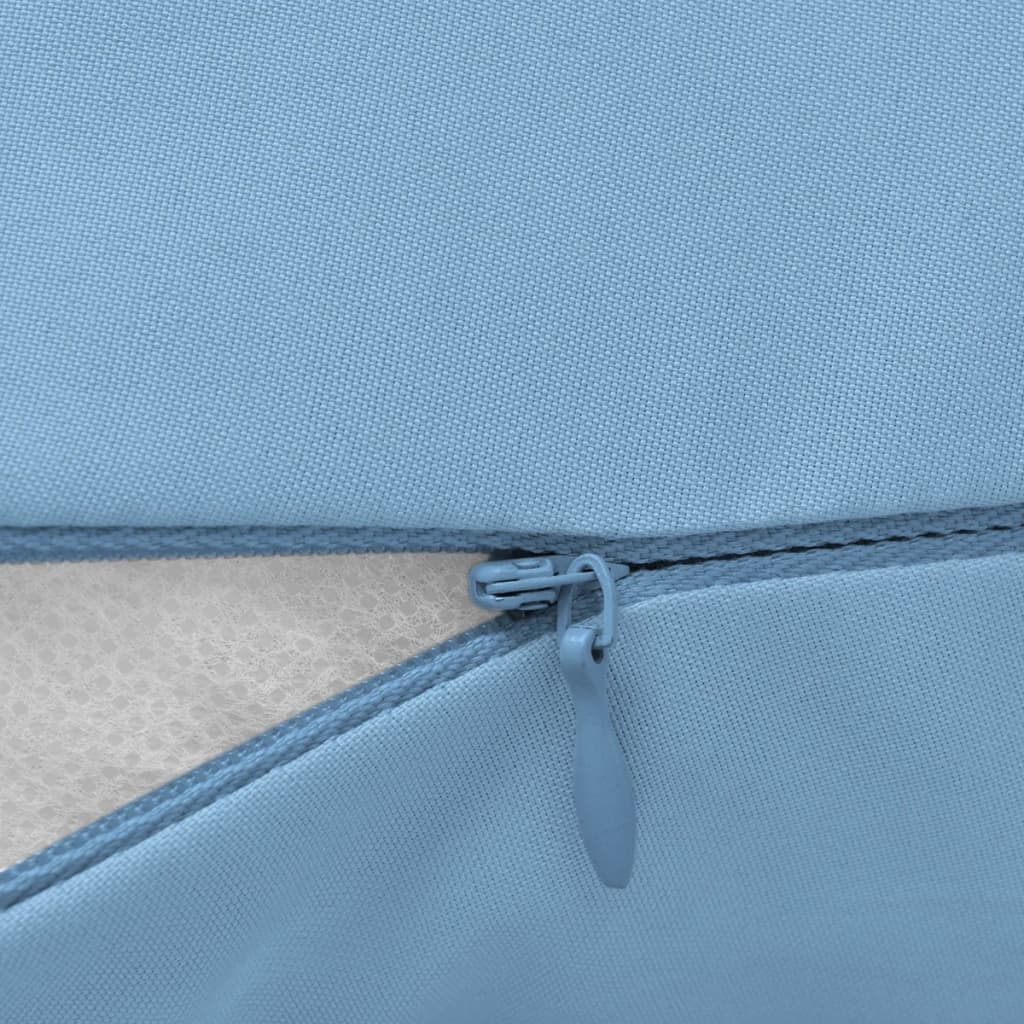 Almofada de gravidez azul clara de 40x170 cm