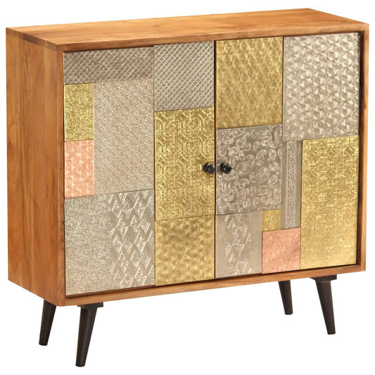 Buffet éclectique en Bois d'acacia massif
