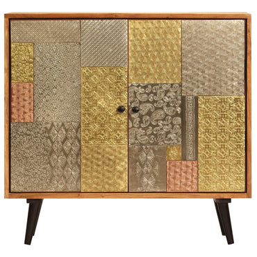 Buffet éclectique en Bois d'acacia massif