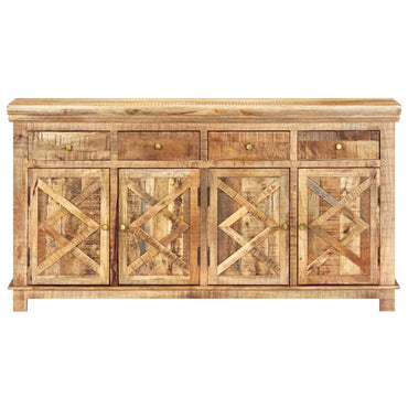 Buffet 4 tiroirs 160cm Bois massif de manguier PRADO