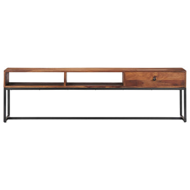 Meuble TV 160cm Bois de Sesham massif