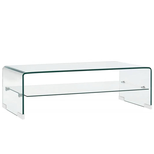 Table basse Clair SMILE L Verre trempé