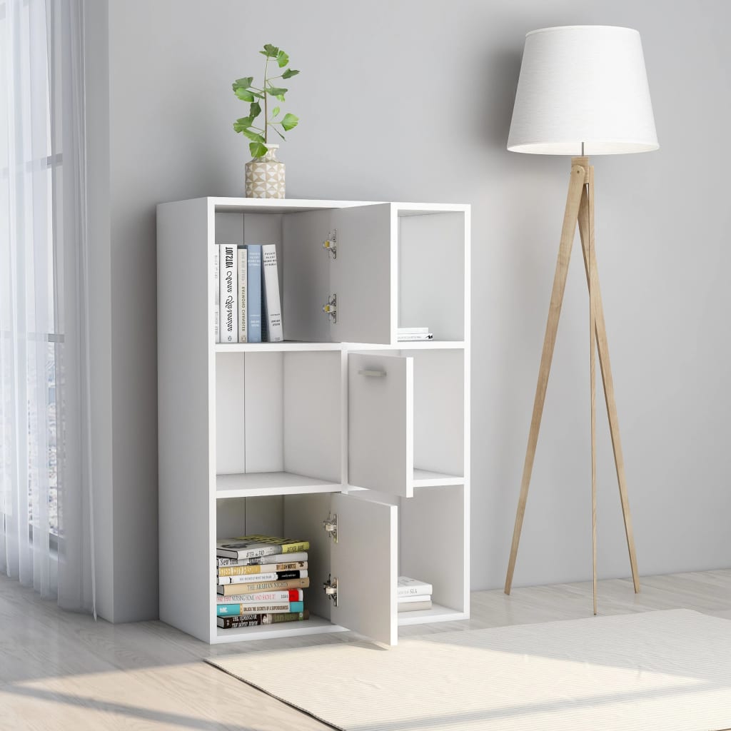 White storage cabinet