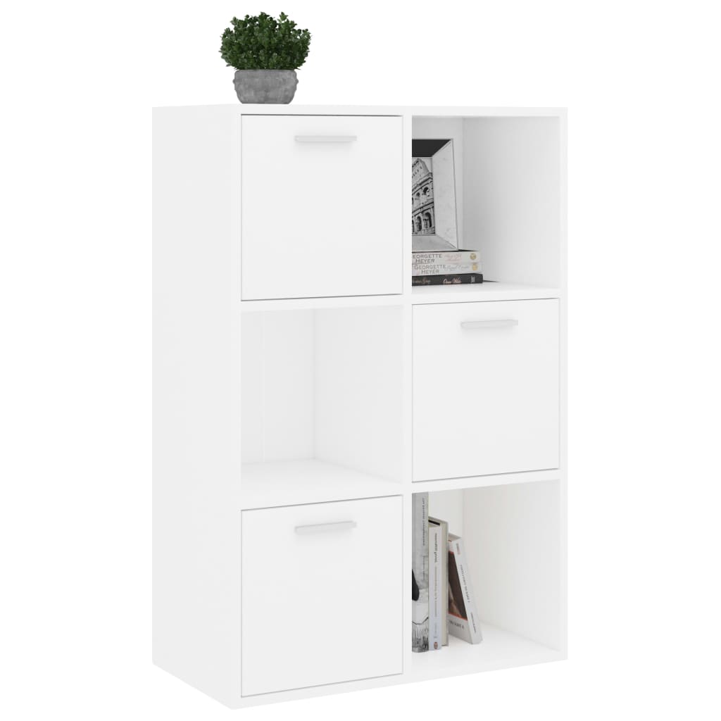 White storage cabinet
