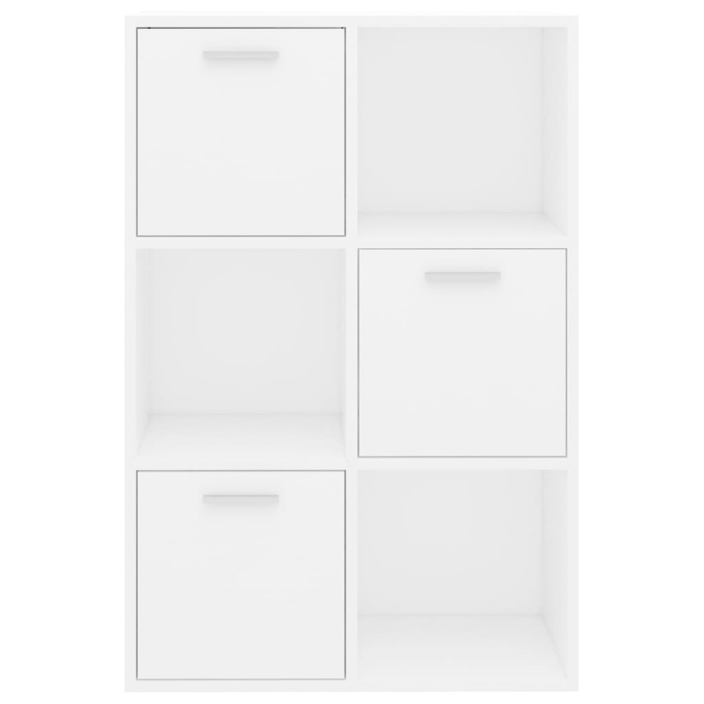 White storage cabinet