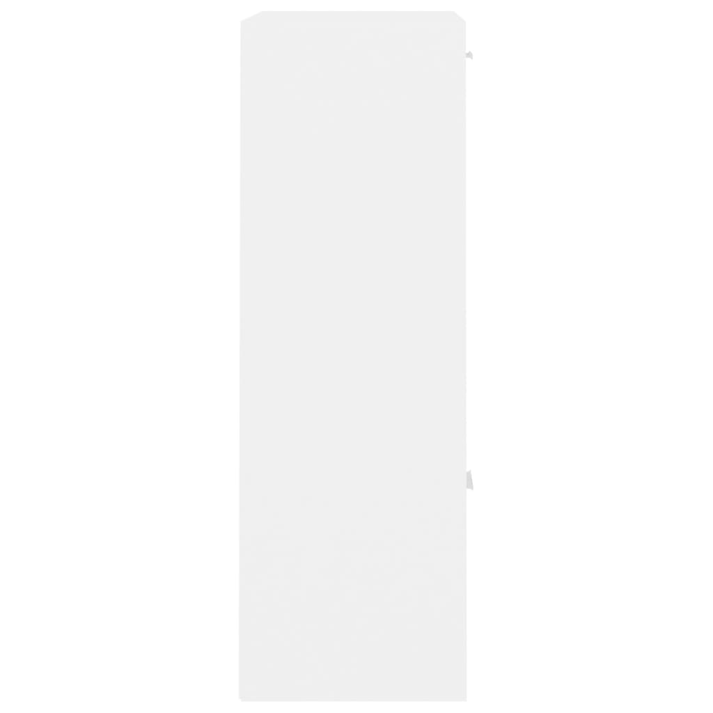 White storage cabinet