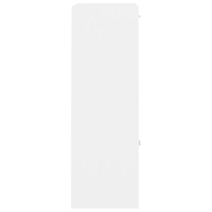 White storage cabinet