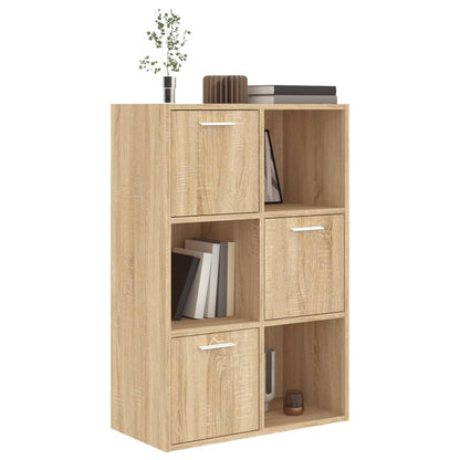 Gabinete de almacenamiento de Oak de Sonoma