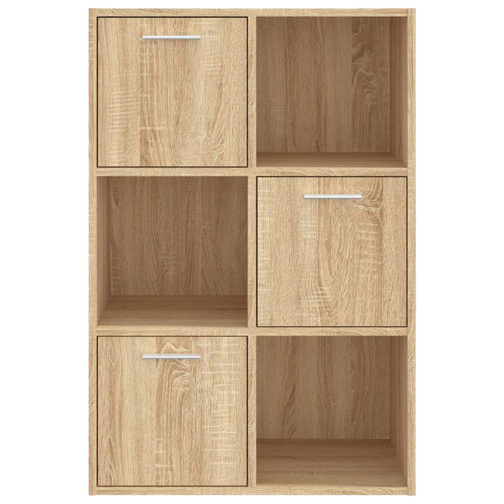 Gabinete de almacenamiento de Oak de Sonoma